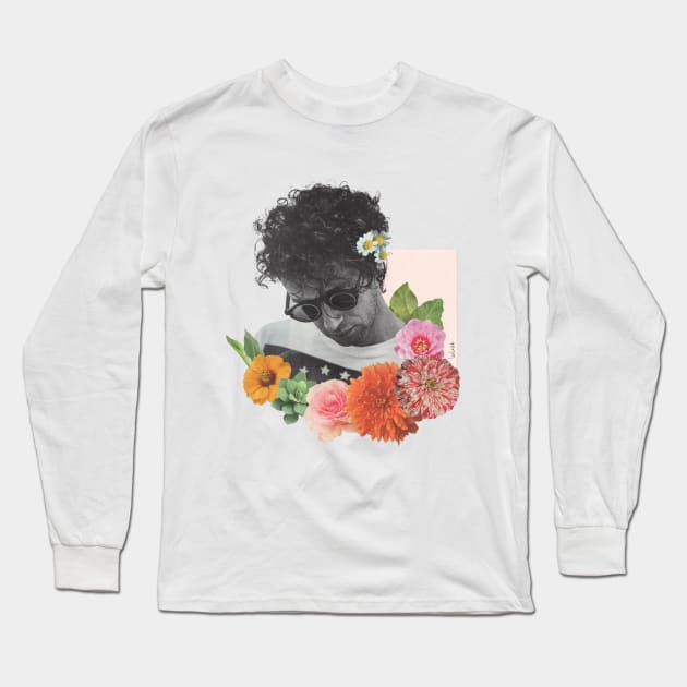 Gustavo Cerati collage Long Sleeve T-Shirt by luliga